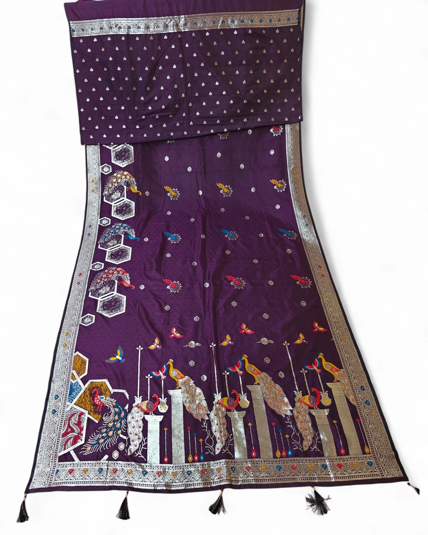 Lakshmi - RT2026017 (Peacock Design) - View 2 | RAJRANI TRENDS