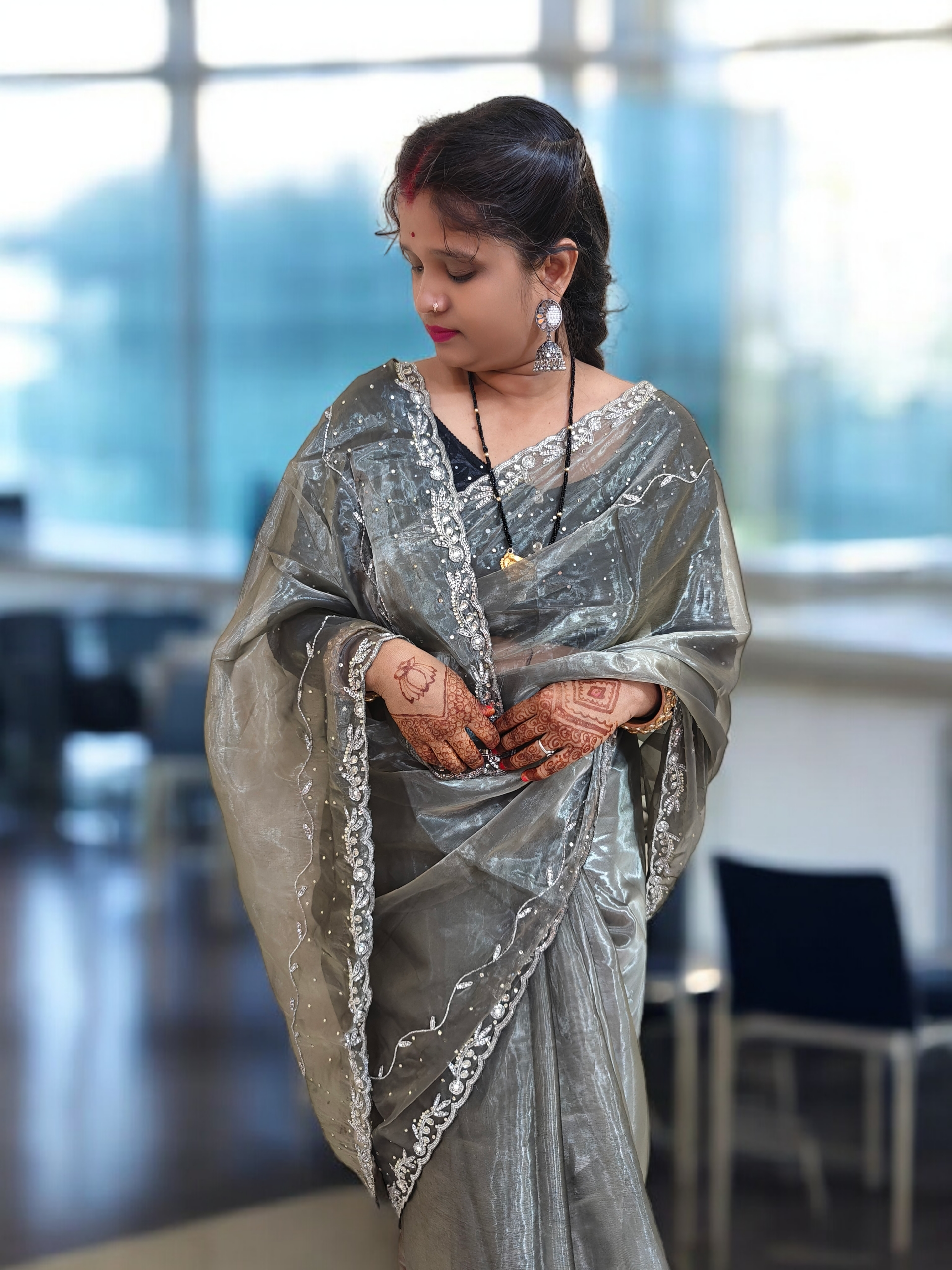 Narmada - RT2026006 (Designer Organza) | RAJRANI TRENDS