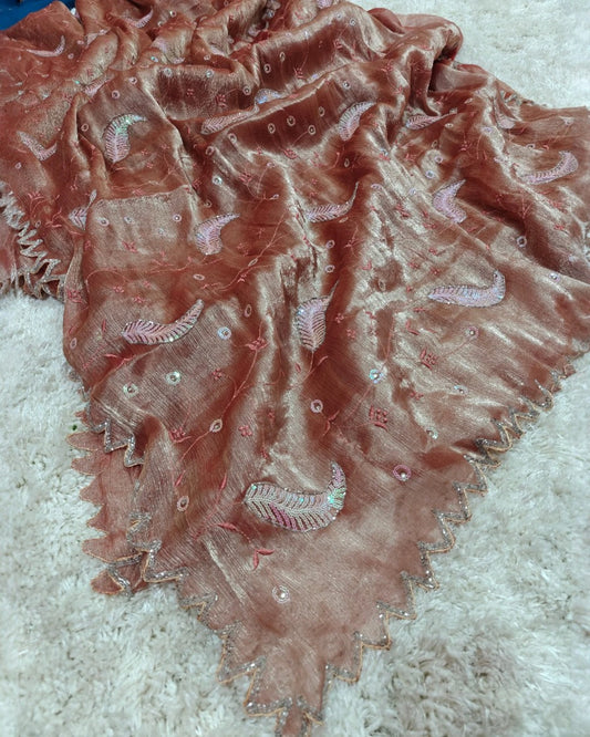 Aarohi - RT2026026 Premium Jimmy Choo Saree | RAJRANI TRENDS