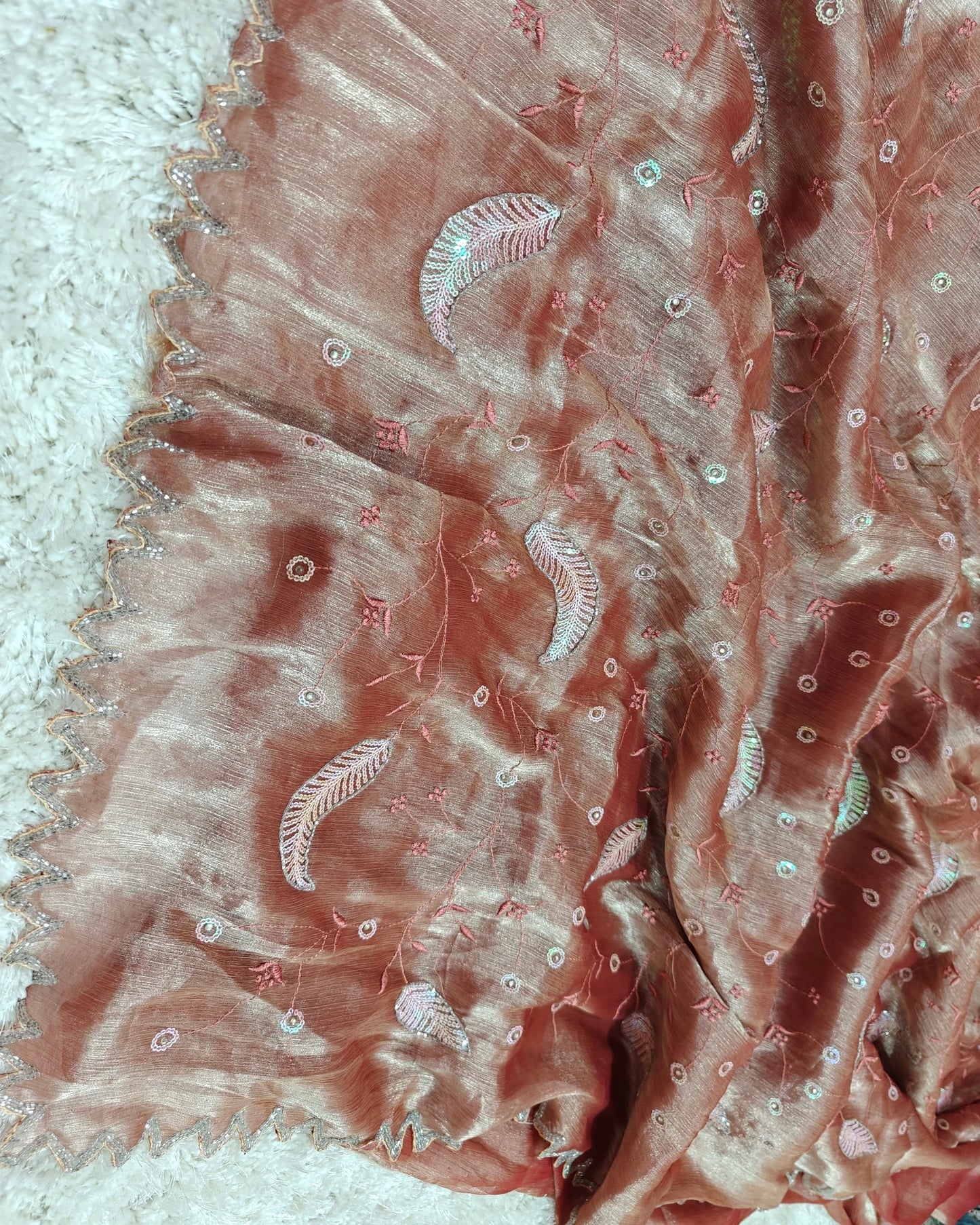 Aarohi - RT2026026 Premium Jimmy Choo Saree - View 5 | RAJRANI TRENDS