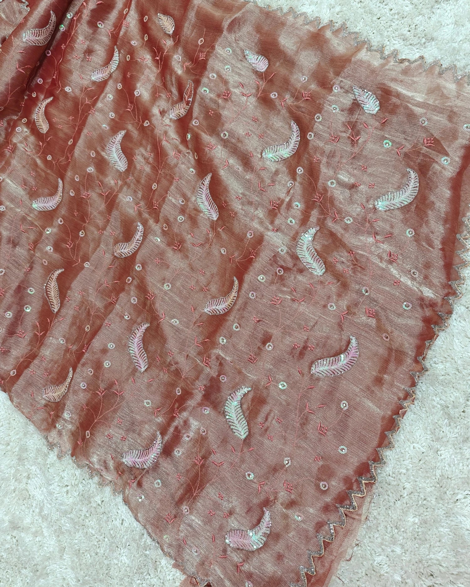 Aarohi - RT2026026 Premium Jimmy Choo Saree - View 3 | RAJRANI TRENDS