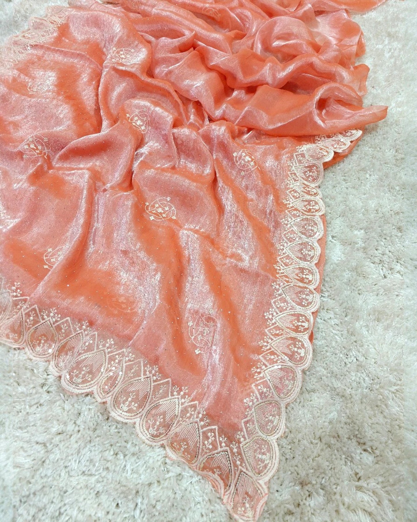 Kavya – RT2026042 Jimmy Choo Saree with Thread Embroidery Border | RAJRANI TRENDS