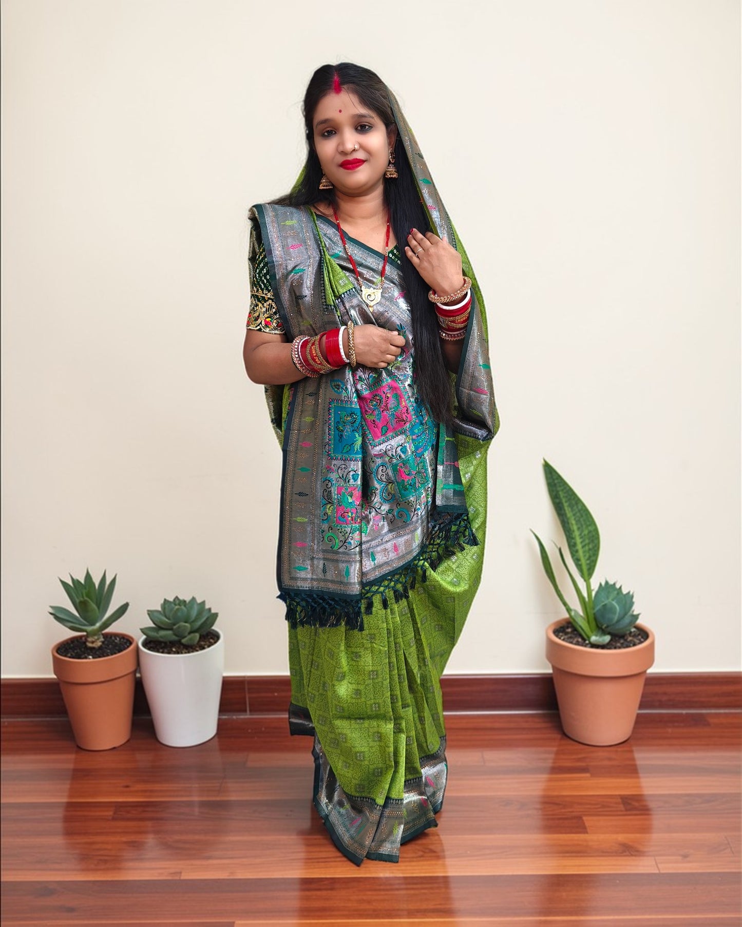 Annapurna - RT2026024 (Premium Paithani Silk) - View 4 | RAJRANI TRENDS