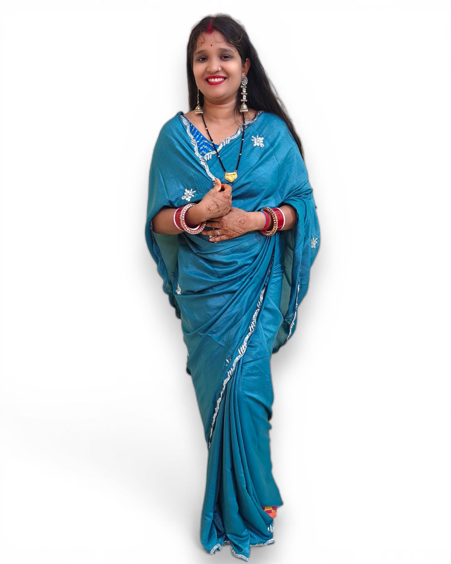 Godavari - RT2026007 (Silver Border) | RAJRANI TRENDS