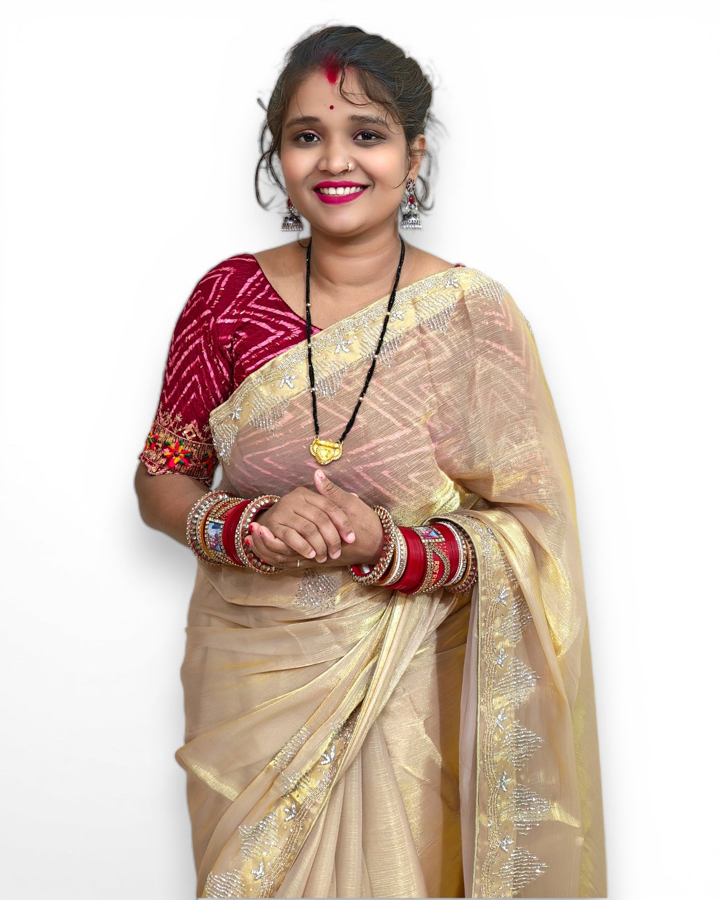 Kaveri - RT2026005 (Burbrick Heavy Embroidery) - View 2 | RAJRANI TRENDS