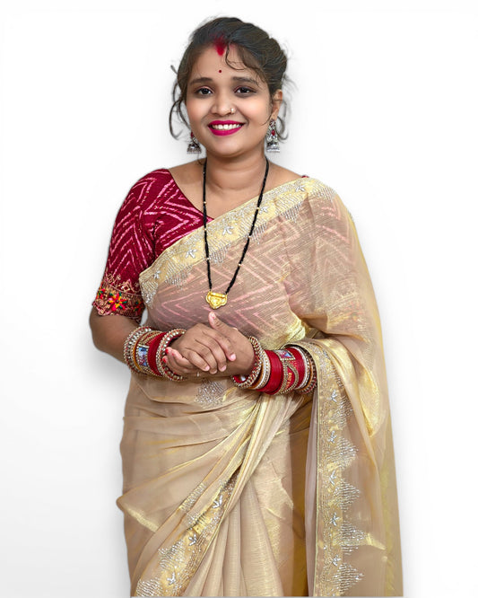 Kaveri - RT2026005 (Burbrick Heavy Embroidery) - View 2 | RAJRANI TRENDS